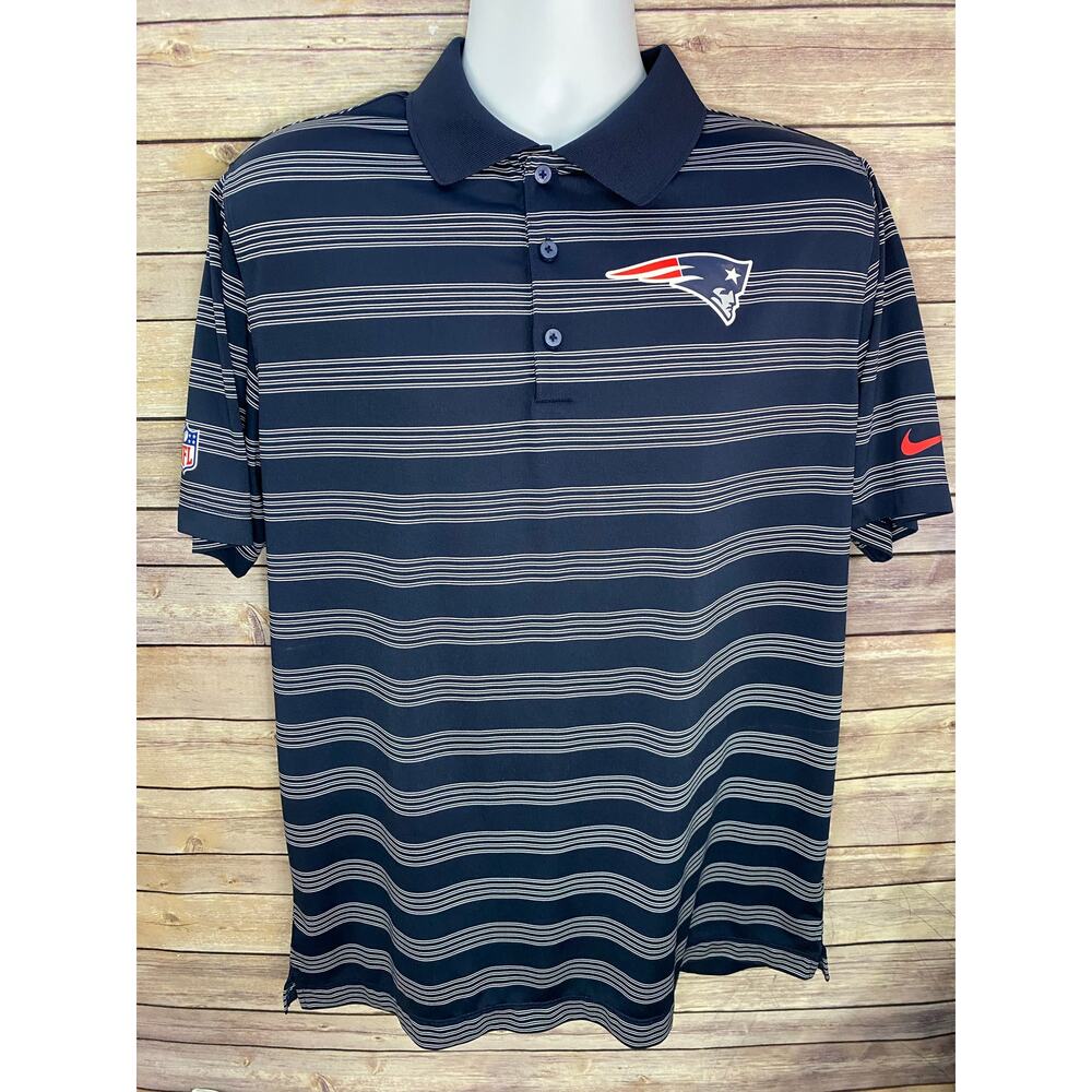 Nike Dri-FIT Patriots NFL On-Field Polo – Men’s Large, Football/Golf Shirt